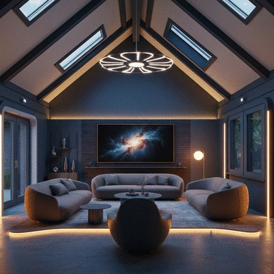 Stylized graphic illustrating nursery trends and innovations, clean and modern